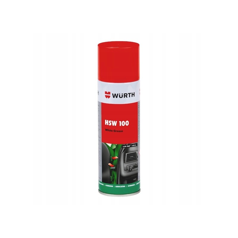 Wurth hsw100 white semi-solid grease 500ml