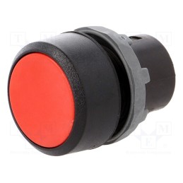 1 pcs x ABB - 1SFA616160R1001 - Switch: push-button, 22mm, Stabl.pos: 1, red, none, IP66, flat, Pos: 2