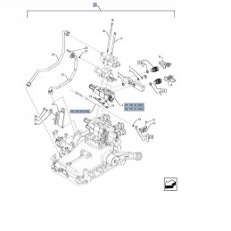 3 auxiliary control valve 24x24 new holland ca