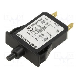 1 pcs x SCHURTER - 4411.0144 - Circuit breaker, 10A, MCB