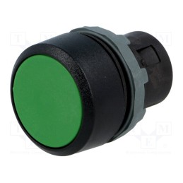 1 pcs x ABB - 1SFA616160R1002 - Switch: push-button, 22mm, Stabl.pos: 1, green, none, IP66, flat