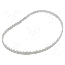 1 pcs x OPTIBELT - T10 680 1077ZA - Timing belt, T10, W: 10mm, H: 4.5mm, Lw: 680mm, Tooth height: 2.5mm