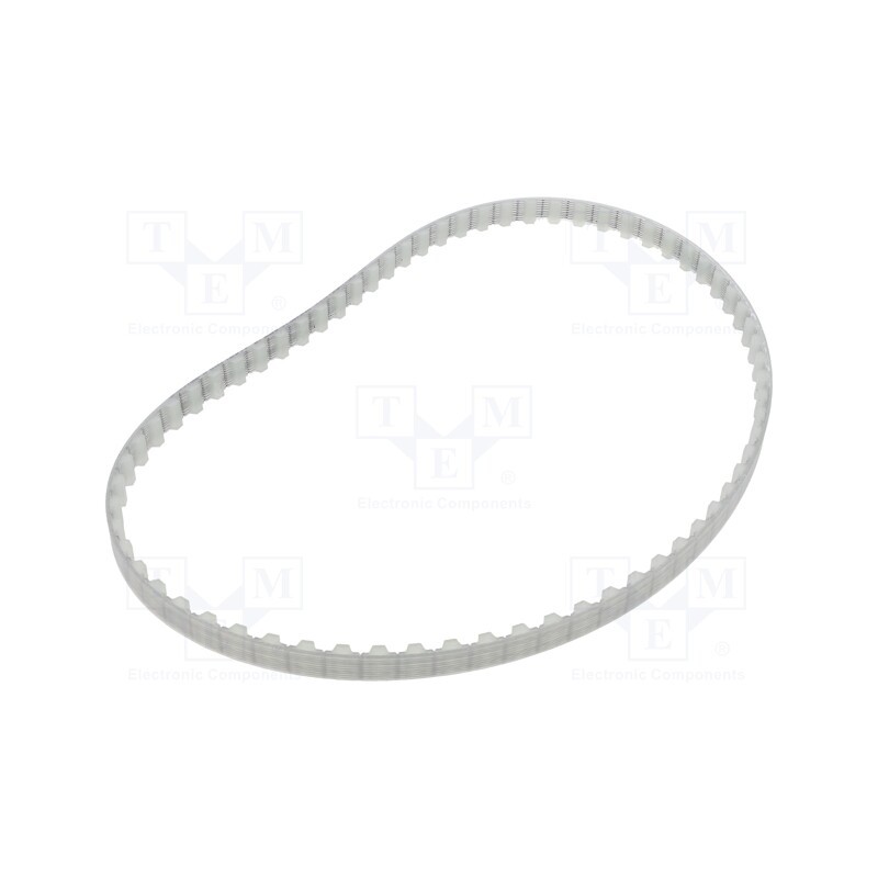 1 pcs x OPTIBELT - T10 680 1077ZA - Timing belt, T10, W: 10mm, H: 4.5mm, Lw: 680mm, Tooth height: 2.5mm