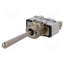 1 pcs x APEM - 637H-5 - Switch: toggle, Pos: 3, SP3T, (ON)-OFF-(ON), 15A/250VAC, 5A/25VDC