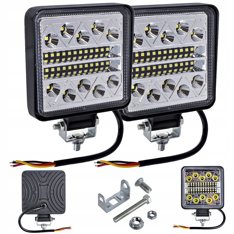 Cree halogen LED work lamp 12v 24v 102w 2 pcs