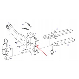 F281870062040 rear hitch spring