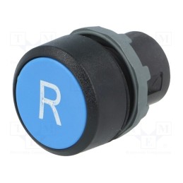 1 pcs x ABB - 1SFA616160R1014 - Switch: push-button, 22mm, Stabl.pos: 1, blue, none, IP66, flat, KPR1