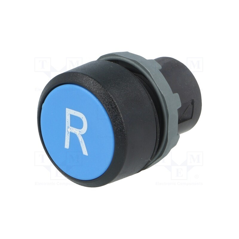 1 pcs x ABB - 1SFA616160R1014 - Switch: push-button, 22mm, Stabl.pos: 1, blue, none, IP66, flat, KPR1