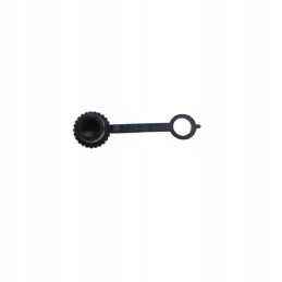 Black grease nipple cover fits all surfaces