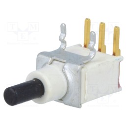 1 pcs x C&K - EP12SD1ABE - Switch: push-button, Pos: 2, SPDT, 0.02A/20VAC, 0.02A/20VDC, Ø5mm