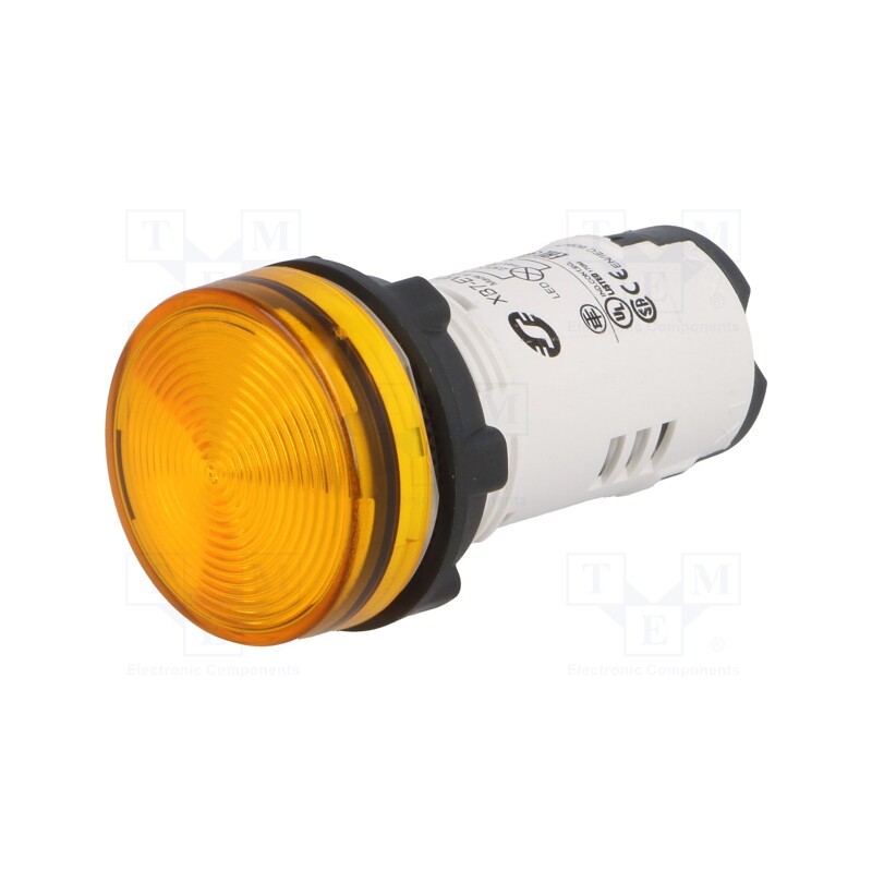 1 pcs x SCHNEIDER ELECTRIC - XB7EV08MP - Control lamp, 22mm, Harmony XB7, -25÷70°C, Illumin: LED, 230V, IP65