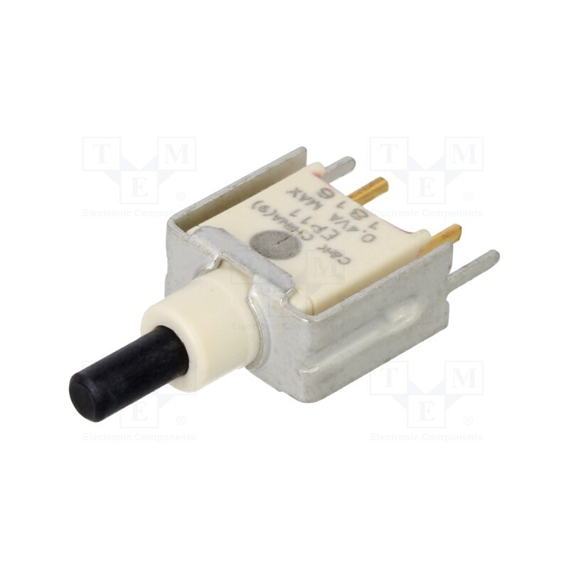 1 pcs x C&K - EP11SD1V3BE - Switch: push-button, Pos: 2, SPST-NO, 0.02A/20VAC, 0.02A/20VDC