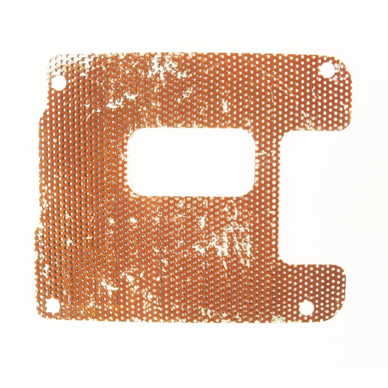 C 385 left box cover, metal grille