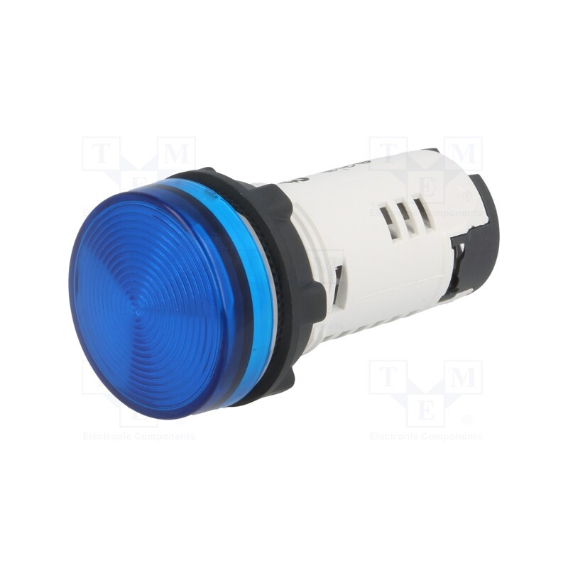 1 pcs x SCHNEIDER ELECTRIC - XB7EV06MP - Control lamp, 22mm, Harmony XB7, -25÷70°C, Illumin: LED, 230V, IP65