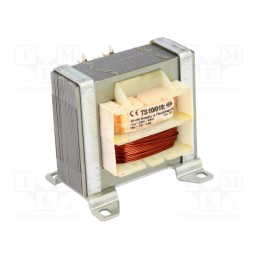 1 pcs x INDEL - TS 10/019 - Transformer: mains, 10VA, 230VAC, 12V, 800mA, Leads: for PCB, IP00