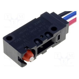 1 pcs x OMRON OCB - D2VW-01-1M(D) - Microswitch SNAP ACTION, 0.1A/125VAC, 0.1A/30VDC, without lever