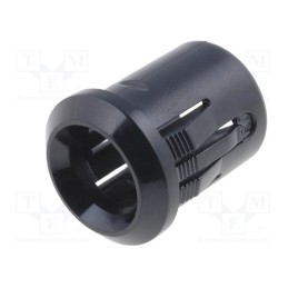 10 pcs x KINGBRIGHT ELECTRONIC - RTF-8080 - LED holder, 8mm, plastic, convex