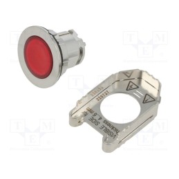 1 pcs x SCHNEIDER ELECTRIC - ZB4FW343 - Switch: push-button, 30mm, Stabl.pos: 1, red, ZBVB,ZBVG,ZBVJ,ZBVM