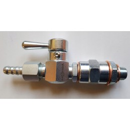 Fuel tap set, non-leaking, with M14 reduction