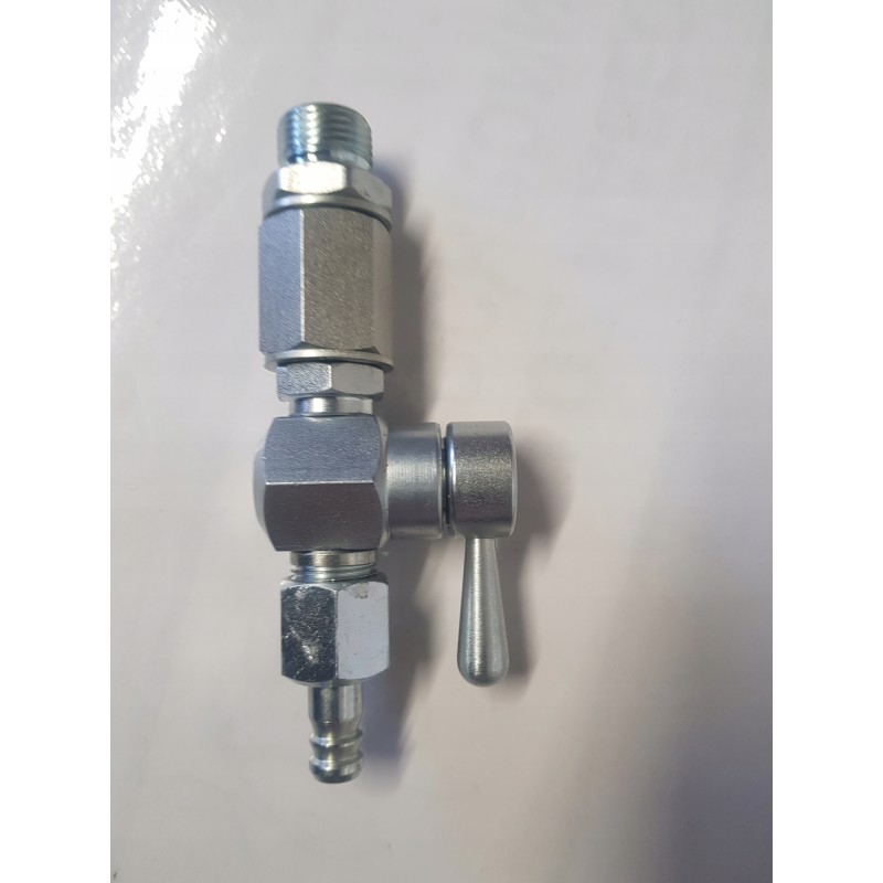 Fuel tap set, non-leaking, with M18 reduction