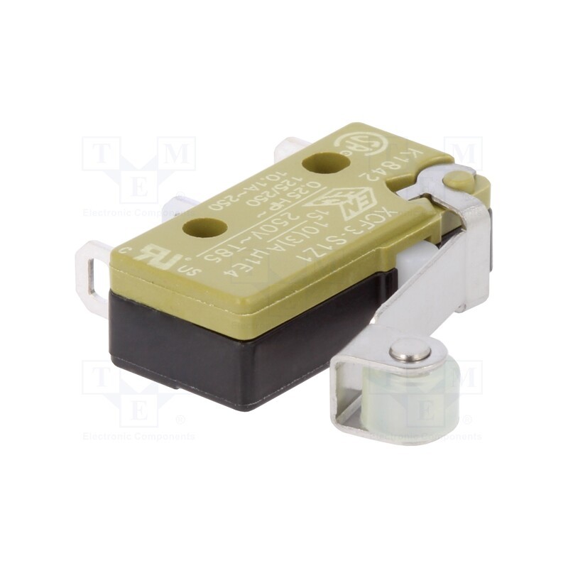 1 pcs x SAIA-BURGESS - XCF3-S1Z1 - Microswitch SNAP ACTION, with lever (with roller), SPDT, Pos: 2