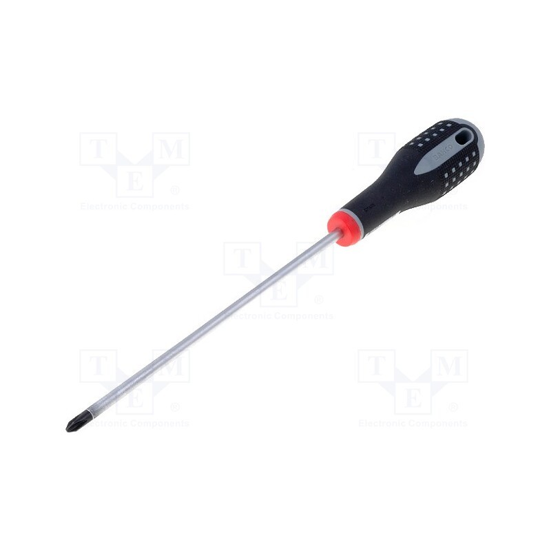 1 pcs x BAHCO - BE-8620L - Screwdriver, Phillips, PH2, Blade length: 200mm