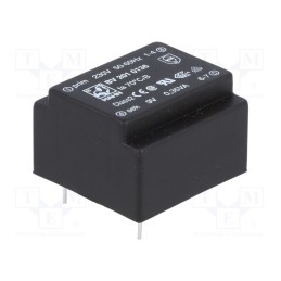 1 pcs x HAHN - BV 201 0136 - Transformer: encapsulated, 0.35VA, 230VAC, 9V, 39mA, PCB, BV