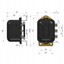 Generator voltage regulator rg15c c 330 50024250