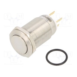 1 pcs x ONPOW - LAS1GQH-11Z/S - Switch: vandal resistant, Pos: 2, SPDT, 3A/220VAC, 5A/24VDC, IP65