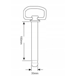 Pin 35x183 mm