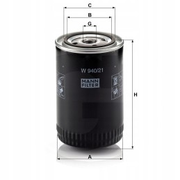 Mann w940 21 oil filter