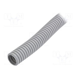 50 m x PAWBOL - 6102A-50 -AS - Protective tube, ØBraid : 25mm, grey, L: 50m, -25÷60°C, 320N