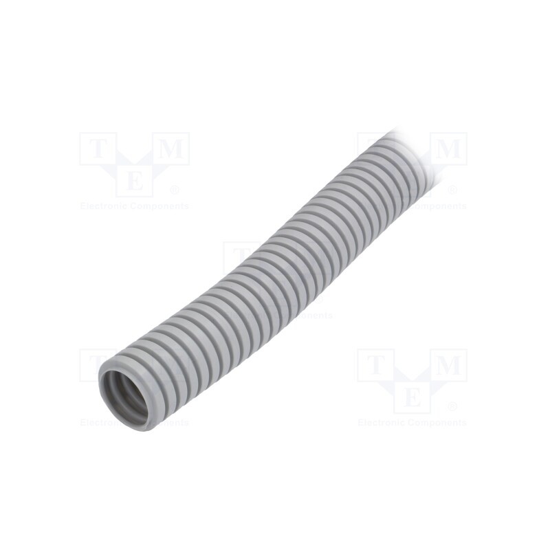 50 m x PAWBOL - 6102A-50 -AS - Protective tube, ØBraid : 25mm, grey, L: 50m, -25÷60°C, 320N