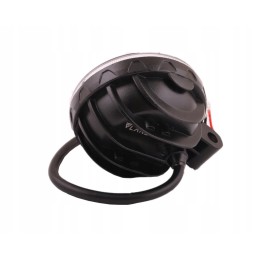 Mini round work lamp 12w 4 LED glanz