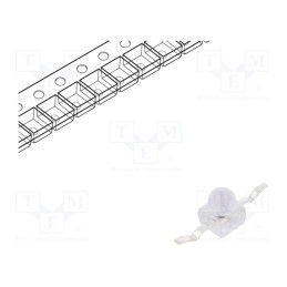 5 pcs x EVERLIGHT - 95-21SYGC/S530-E1/S12/TR9 - LED, SMD, yellow green, 132÷198mcd, 2.1x2x2.7mm, 25°, 1.7÷2.4V