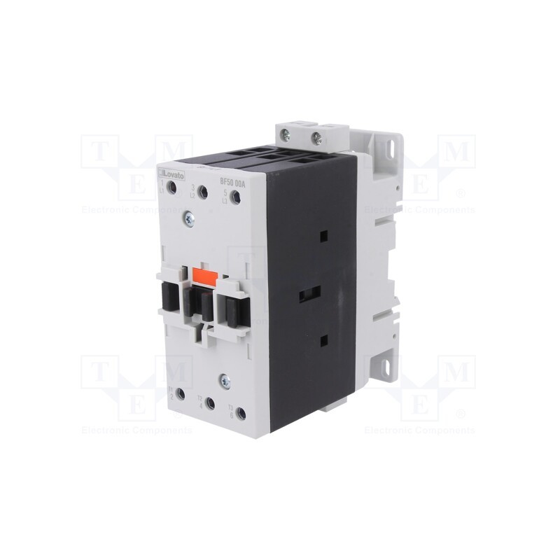 1 pcs x LOVATO ELECTRIC - BF5000A230 - Contactor: 3-pole, NO x3, 230VAC, 50A, for DIN rail mounting, BF