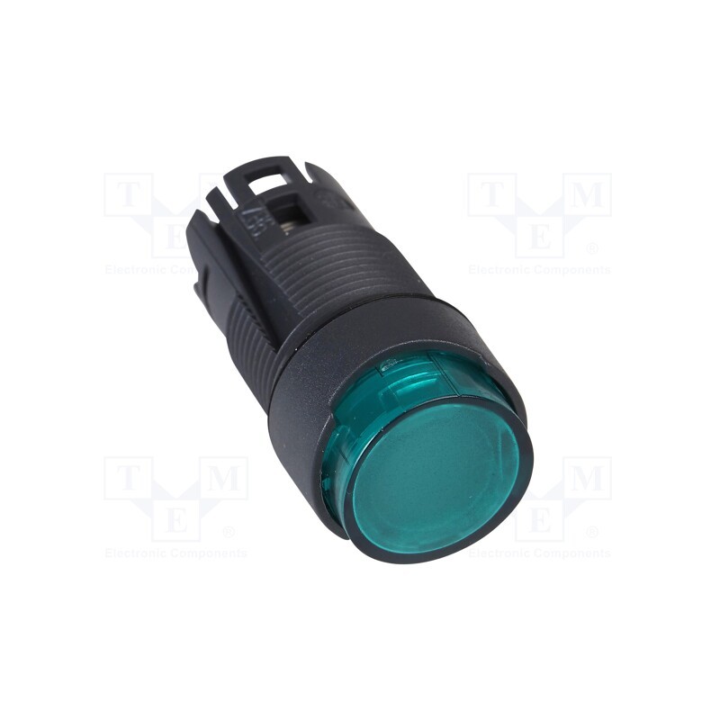 1 pcs x SCHNEIDER ELECTRIC - ZB6AE3 - Switch: push-button, 16mm, Stabl.pos: 1, green, ZB6Z, Pos: 2