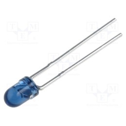 5 pcs x KINGBRIGHT ELECTRONIC - L-93DP3BT - Phototransistor, 3mm, 30V, Lens: blue,transparent