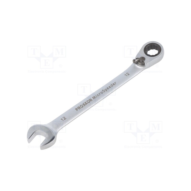 1 pcs x PROXXON - 23134 - Wrench, combination spanner,with ratchet, 12mm, MicroSpeeder