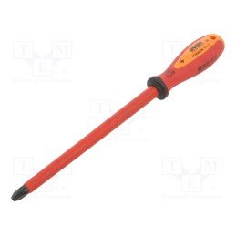 1 pcs x UNIOR - 616447 - Screwdriver, insulated, Phillips, PH4, Blade length: 200mm, 1kVAC
