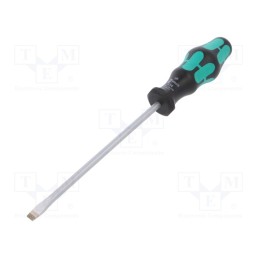 1 pcs x WERA - 5110010001 - Screwdriver, slot, 6,5x1,2mm, Blade length: 150mm