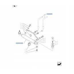 Steering actuator cnh