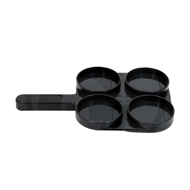 White milk testing tray