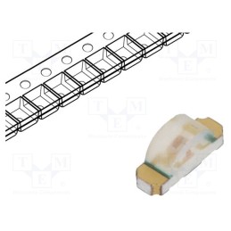 5 pcs x BROADCOM (AVAGO) - HSMY-C110 - LED, SMD, 1204, yellow, 2.8÷8mcd, 3.2x1.5x1mm, 130°, 2.1÷2.6V, 20mA