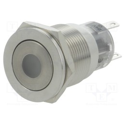 1 pcs x ONPOW - LAS1-AGQPF-11D/G/24V/S - Switch: vandal resistant, Pos: 2, SPDT, 0.5A/220VAC, 1A/24VDC, IP67