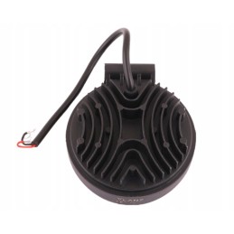 Round work lamp 27w 9 LED glanz