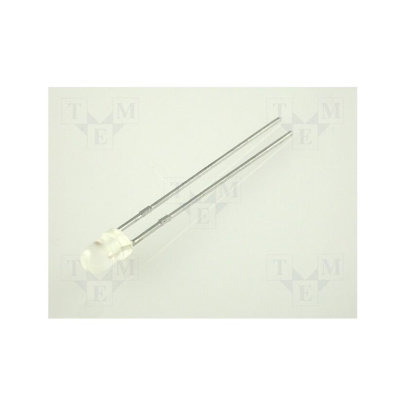 5 pcs x KINGBRIGHT ELECTRONIC - L-937GYW - LED, 3mm, yellow/green, 60°, Front: convex, 2.1÷2.5/2.2÷2.5V