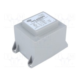 1 pcs x INDEL - TSZZ45/008M/5 - Transformer: encapsulated, 45VA, 230VAC, 15V, 15V, 1.5A, 1.5A, PCB