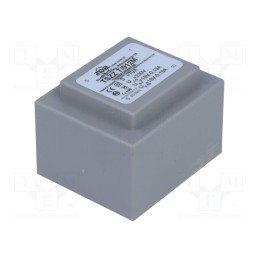 1 pcs x INDEL - TSZZ7/012M - Transformer: encapsulated, 7VA, 230VAC, 18V, 18V, 190mA, 190mA, PCB