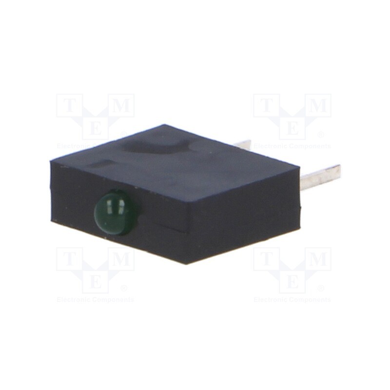 1 pcs x KINGBRIGHT ELECTRONIC - KM-2520EJ/1SGD - LED, horizontal,in housing, green, 1.8mm, No.of diodes: 1, 20mA